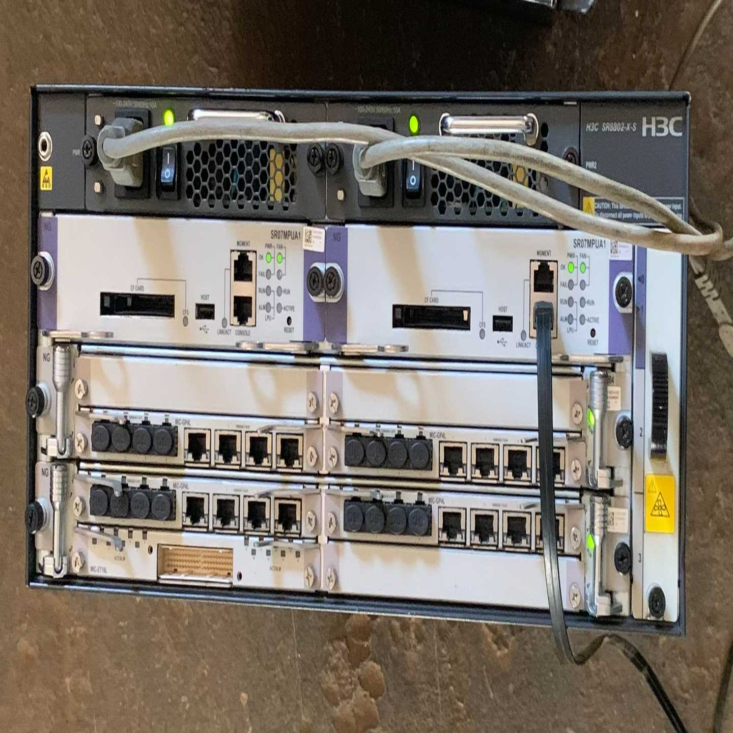 H3CSR8802-X-S路由器，带SR07MPUA1主-议价