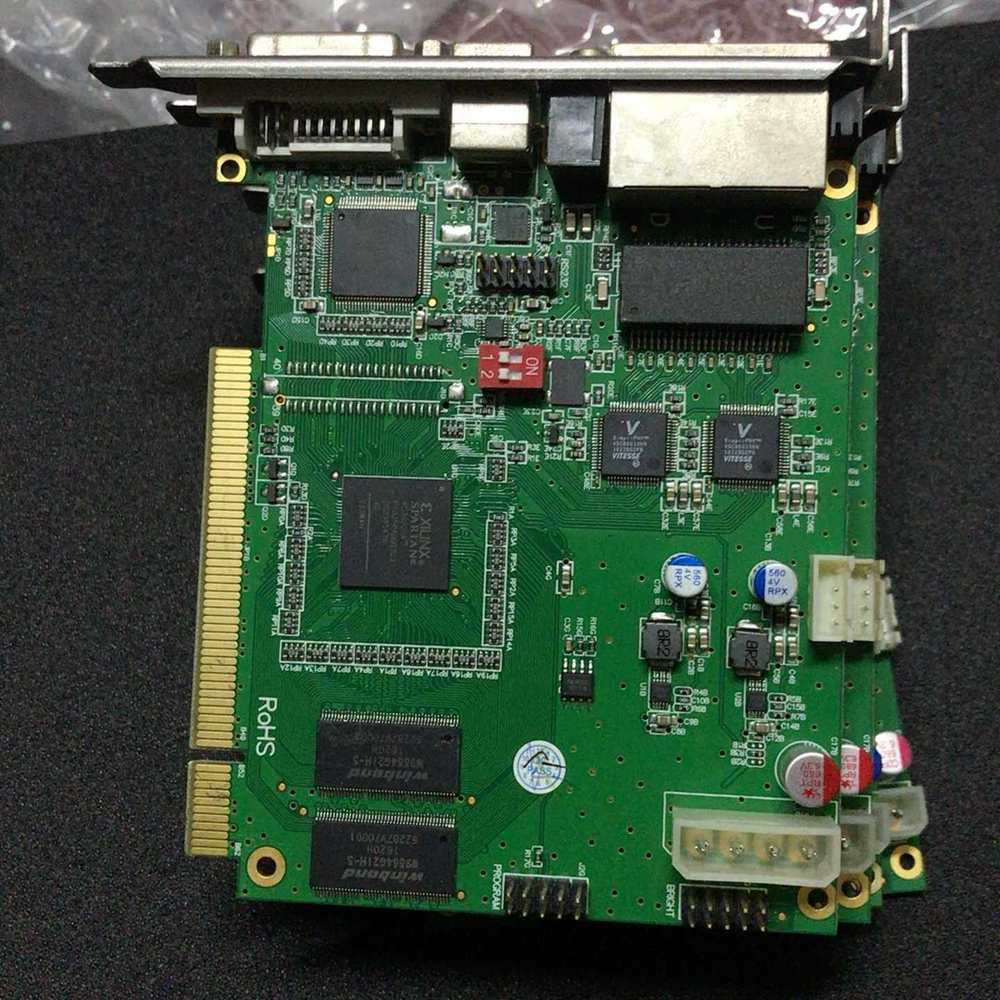 灵星雨ts802d全彩发送卡，功能全部正常使用，可直拍管好【询价】