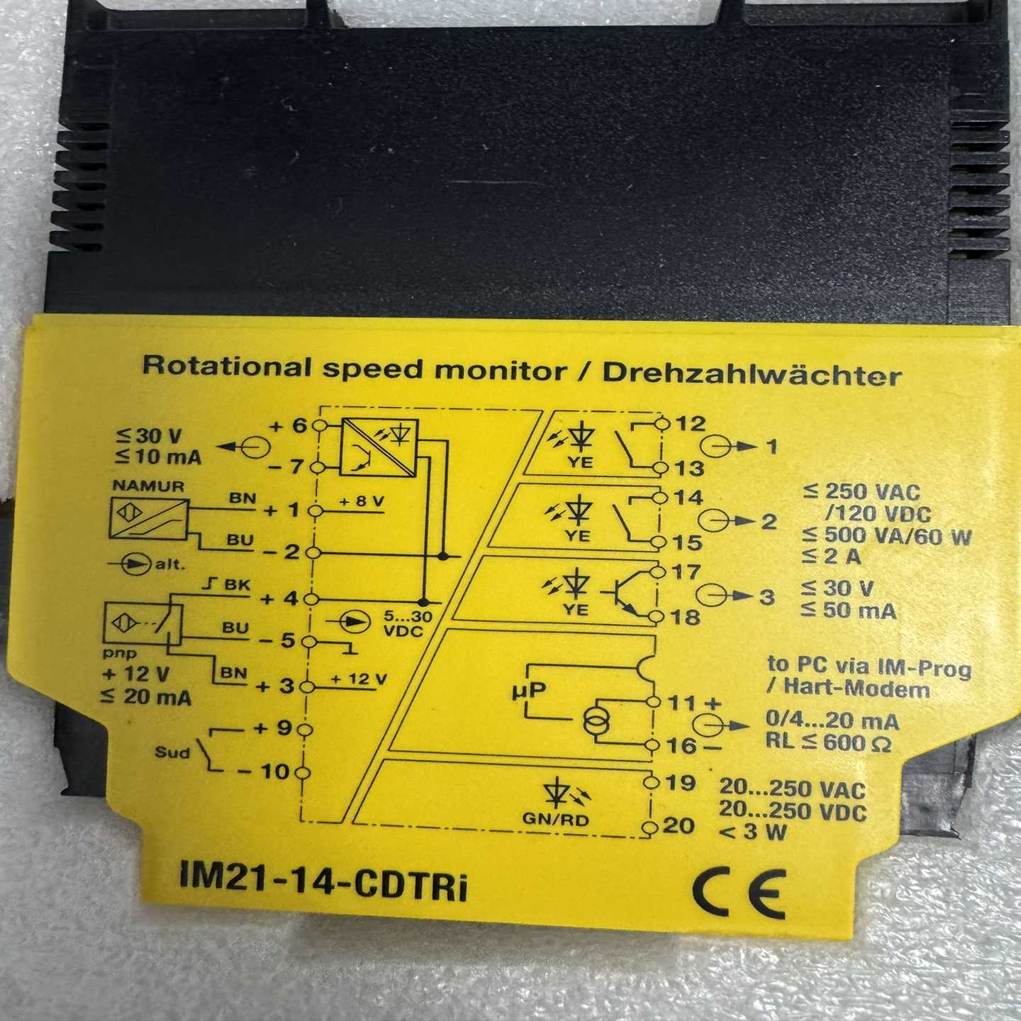图尔克IM21-14-CDTRi旋转速度监控器，德国原装进口-议价