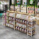 超市货架展示架便利店小卖部商店单双面多层挂钩零食置物架货架子