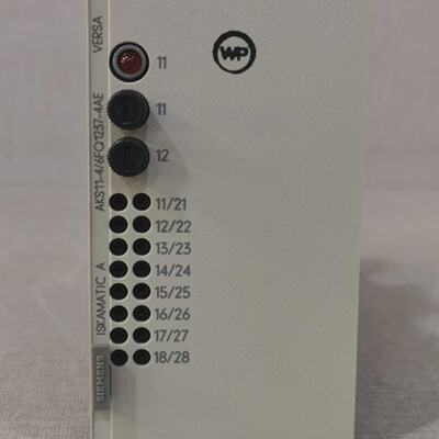SIEMENS AKS1146FQ12374AE VERSA ISKAMATIC A Module