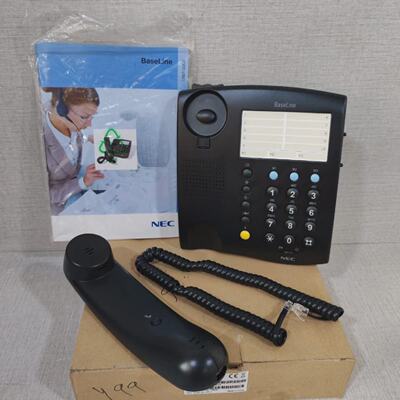 NEC BASELINE 9600 009 29202   960000929202 BLACK LANDPHONE K