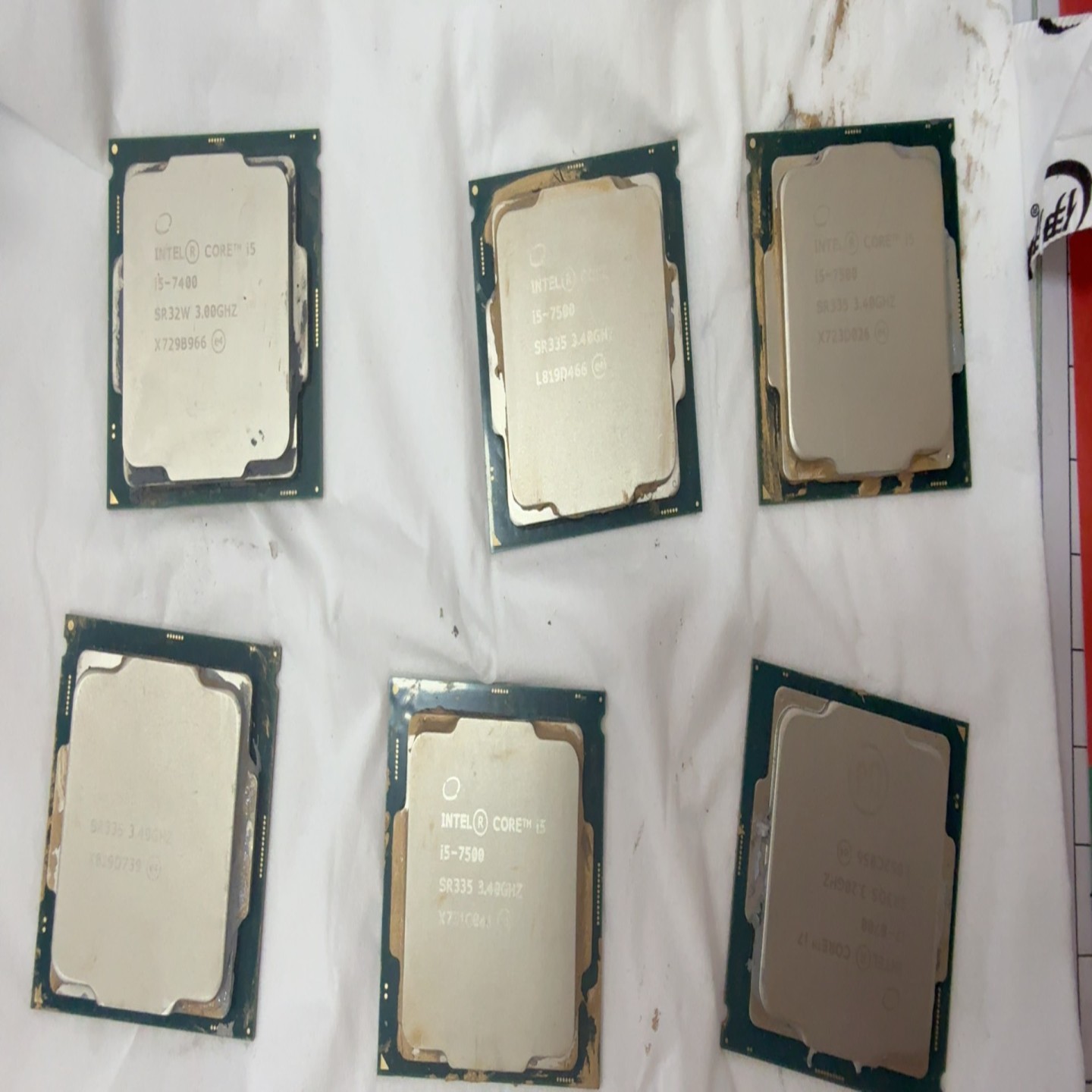 【请询价】i5 7500 i5 7400 i7 8700cpu 带价来