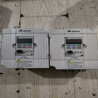 台达变频器，型号VFD015M43B，成色好，功能正常，询价