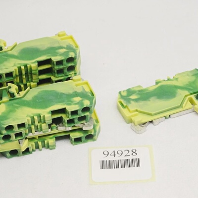 议价2LeiterSchutzleiterklemme 281907  Inhalt  10 Stck  Neu适