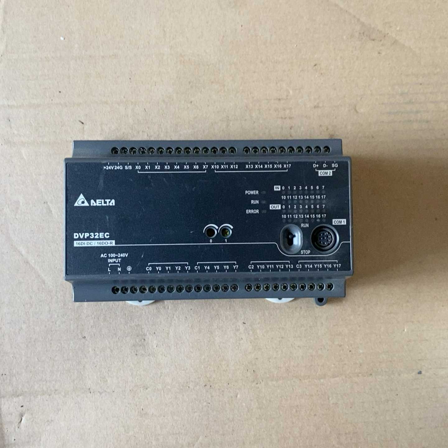 议价拆机台达PLCDVP16ES200T实物拍A摄，功能包好喜维修/现货