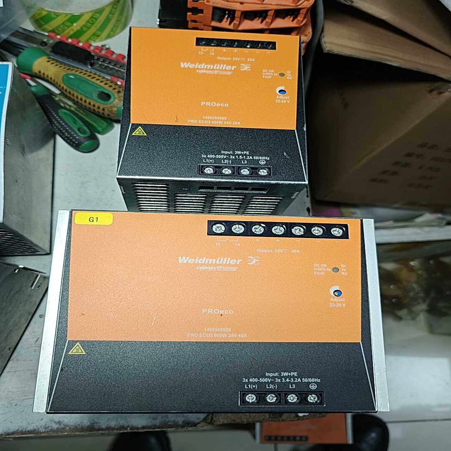 魏德米勒开关电源380/24960W24V40A14（零零电子）