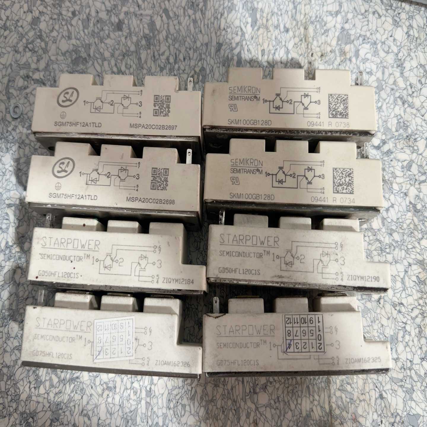 转让一些西门康和士兰微的功率模块,有SKM100GB128D-询价客服