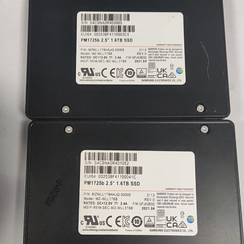 寻“”现货100个PM1725b2.5寸U.2Nvme