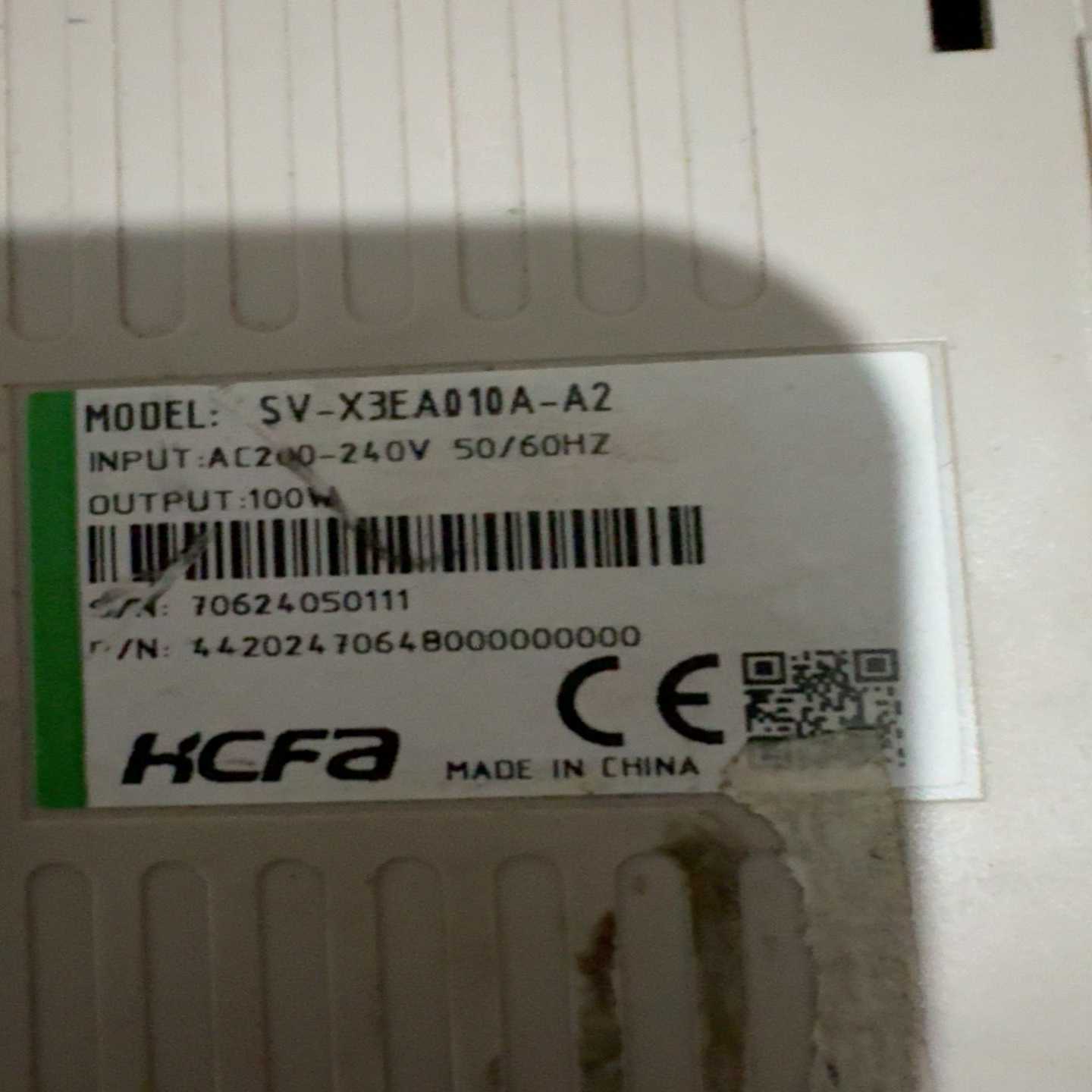 禾川100WSV-X3EB010A-A2原装包好！实物拍摄--议价商品