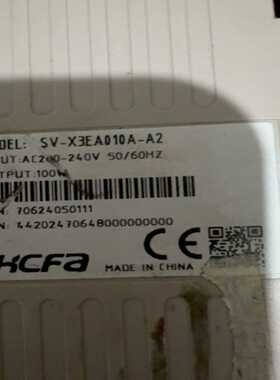 禾川100WSV-X3EB010A-A2原装包好！实物拍摄--议价商品