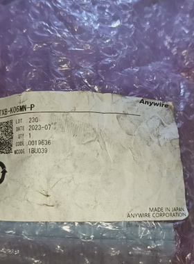 日本Anywire指示灯A227XBK06MNP议价