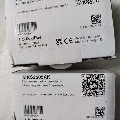 德国ZIMMER MKS2505AK气动直线导轨钳制器 常闭—议价