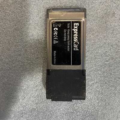 ExpressCard，成色如图所示(亚飞商行）