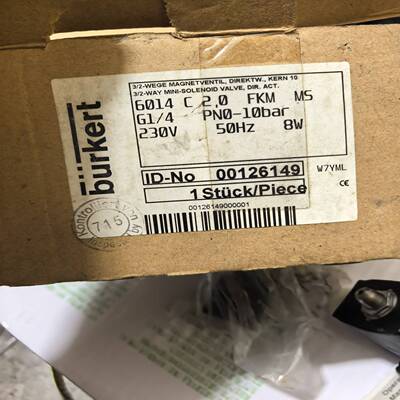 （议价）正品，宝德电磁阀型号00126149，规格6014