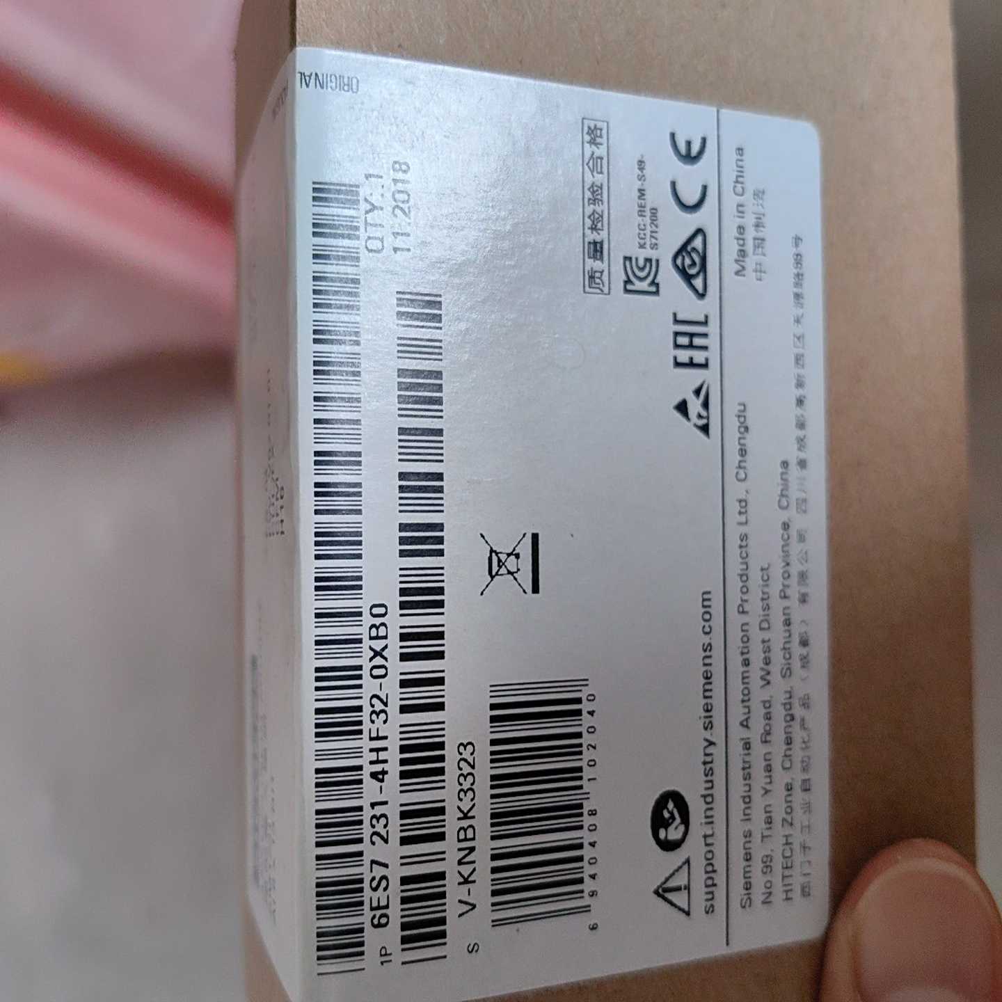 6ES7231-4HF32-0XB0   99带包装 质量问~询价