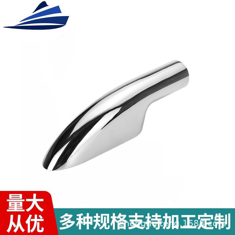 工厂直供316不锈钢船舶游艇配件船用五金房车栏杆管件90°羊蹄