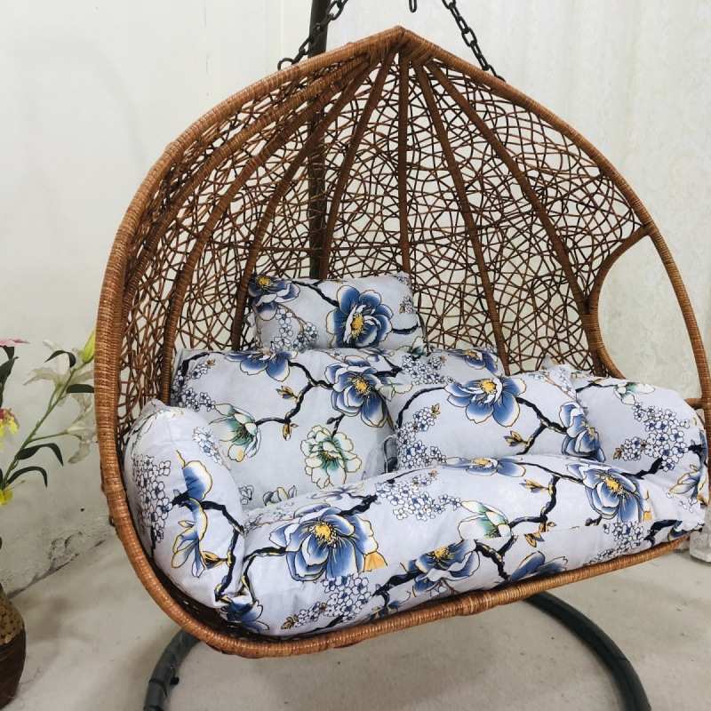 超厚实双人坐垫吊床换洗布套沙发吊椅摇篮坐垫可拆洗通用型坐垫