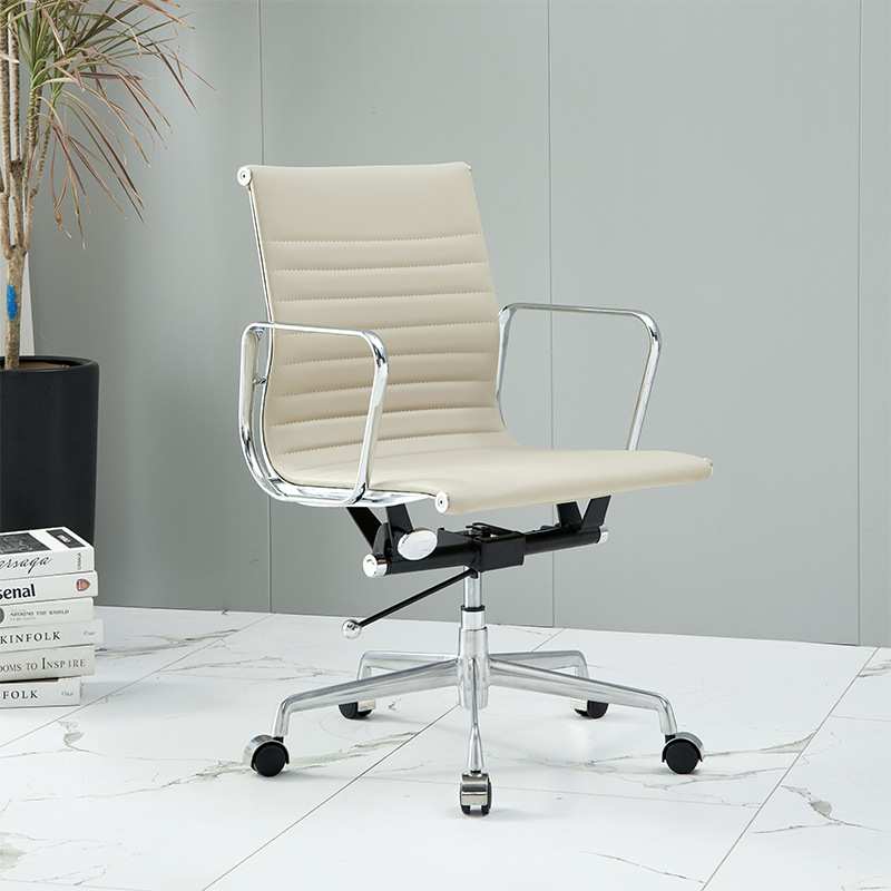 家用升降电脑椅书房皮质简约学习办公椅卧室舒适久坐职员工椅子