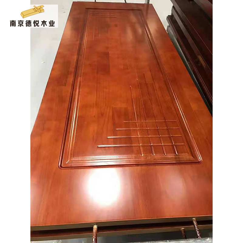 实木复合烤漆门工厂 生产现代简约室内免漆门 橡木门可订