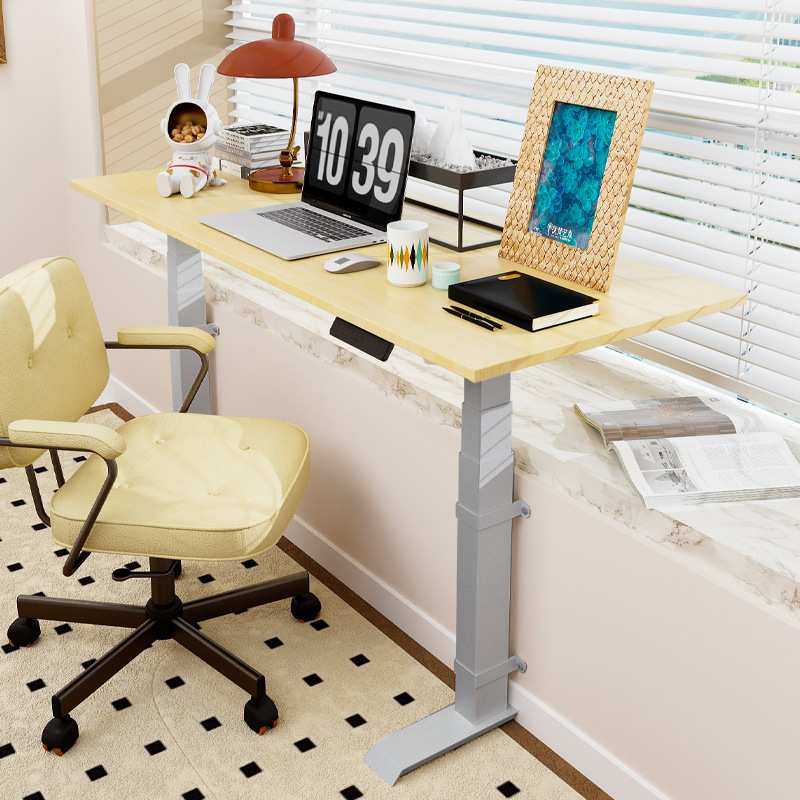 伟博德美PC01飘窗电动升降桌腿双电机三节桌架升降支架桌腿办公桌