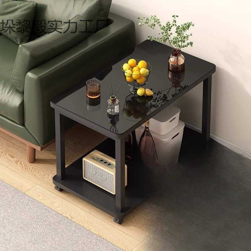 钢化玻璃沙发边几移动茶几客厅家用小户型小桌子简约现代阳台茶桌,鲜花速递/花卉仿真/绿植园艺,割草机/草坪机,淘宝优惠券,粉丝福利购,淘宝优惠卷