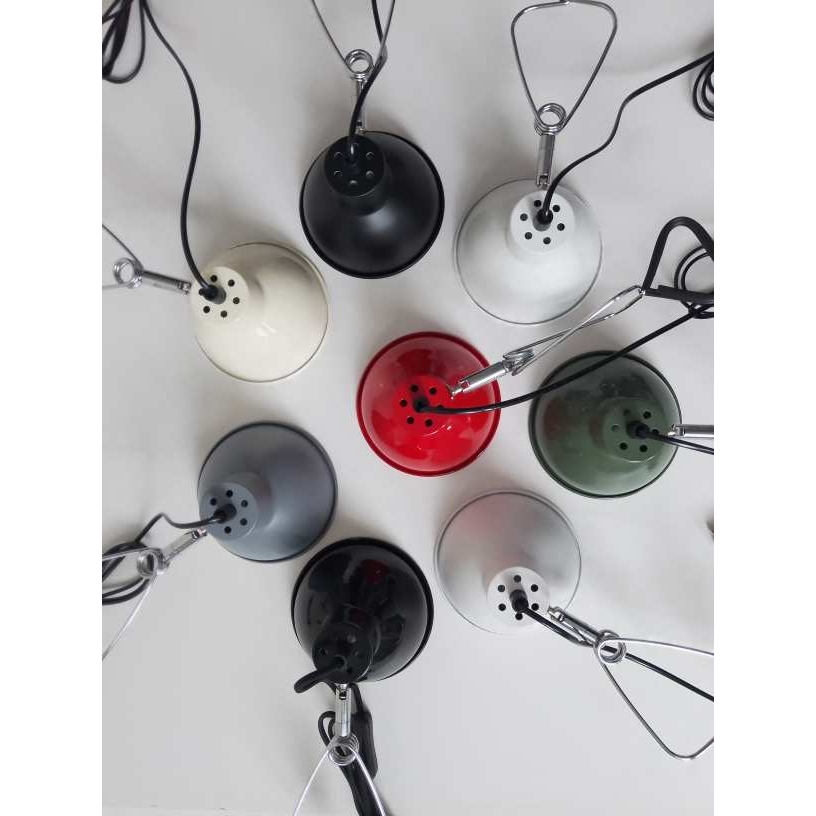 7T夹子式床头灯金属台灯插电学习宿舍书桌家用机床工作灯爬虫补光