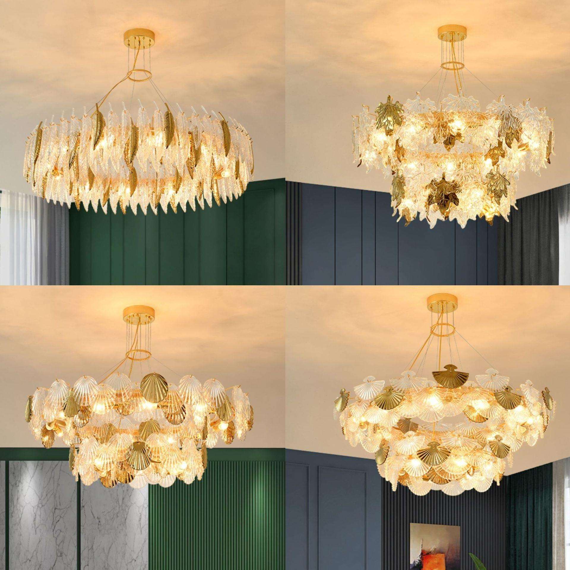 全屋灯具套餐组合法式轻奢大气水晶吊灯客厅主灯现代简约2025新款