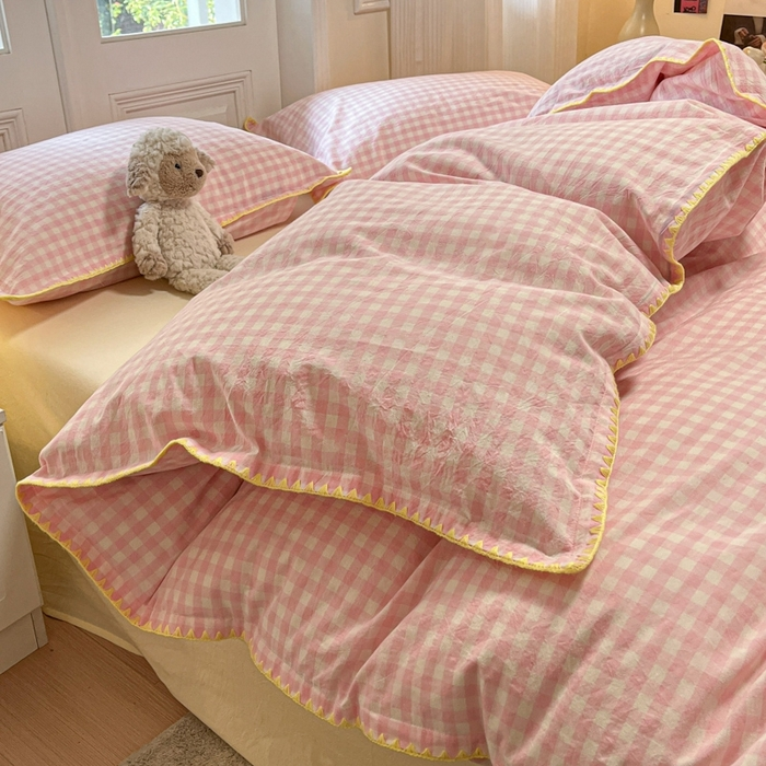 母婴全棉四件套纯棉水洗棉