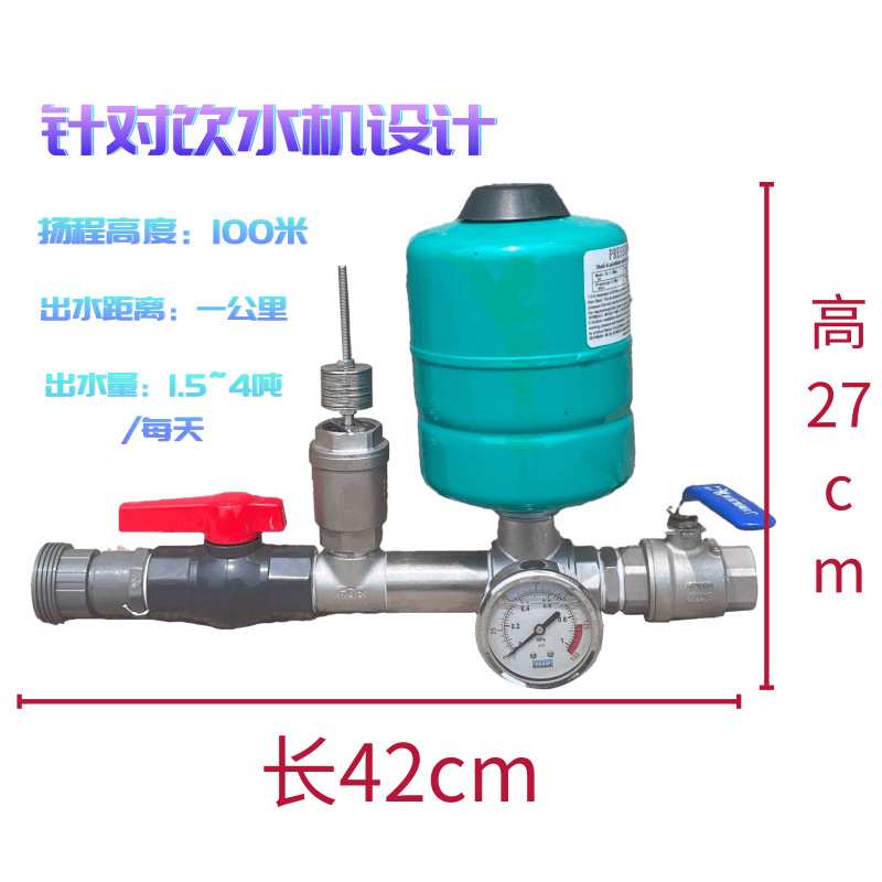 水垂泵不用油电抽水机无动力抽水装置水锤泵大型无电水泵