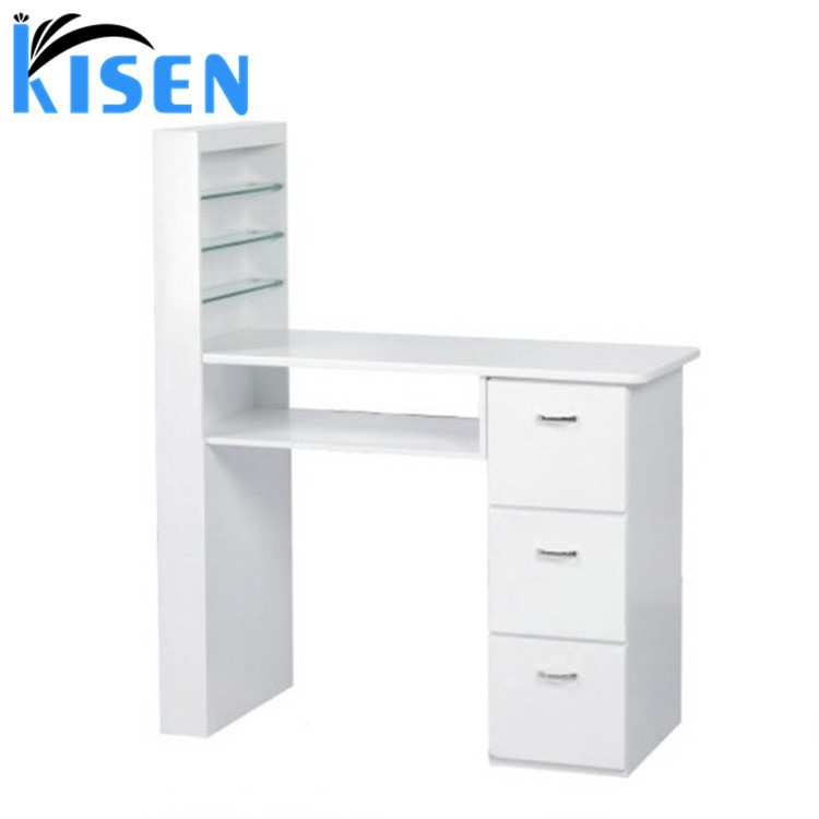 带风扇的现代美甲沙龙美甲桌KISEN专业现代带排气美甲桌沙龙设备