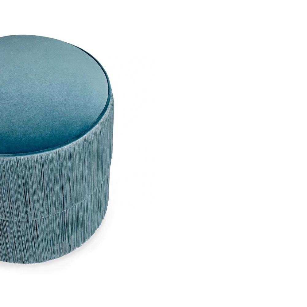 简约北欧沙发矮凳圆凳家用坐凳布艺圆凳