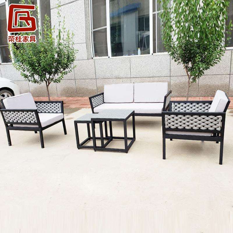 现货户外桌椅庭院子休闲露天露台花园室外阳台组合简约藤椅套装