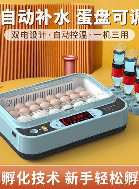 孵化器小型家用孵化机小鸡柯尔鸭迷你全自动智能孵化箱儿童孵蛋器