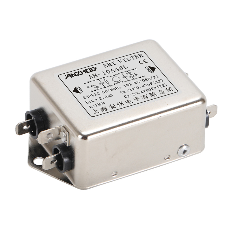 EMI滤波器 AN-10A4HL AN-6A4HL 250V 6A电源滤波器 DNF05-H-10A