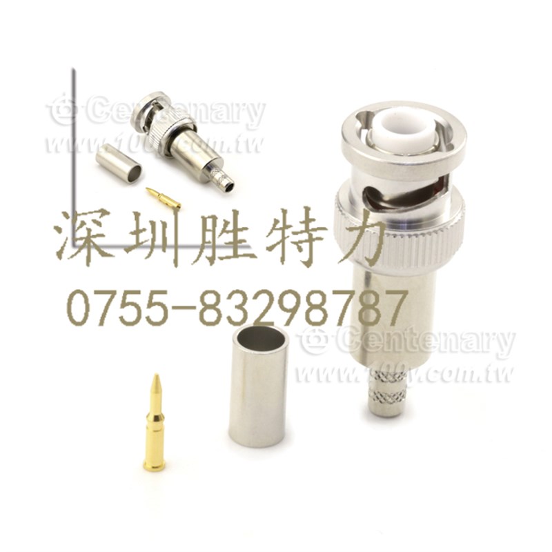 MHV3100-0058 JYEBAO  同轴连接器 50ohm MHV Plug Crimp 原装