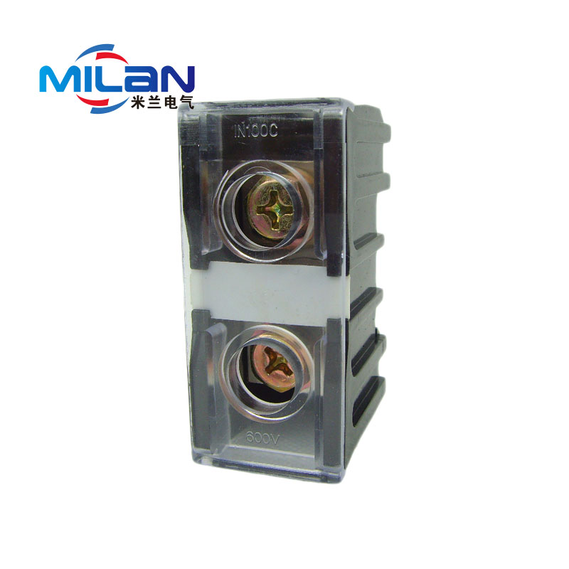 IN欧式端子座 IN-100BKC 130A 1P IN100BK 接线端子 接线板