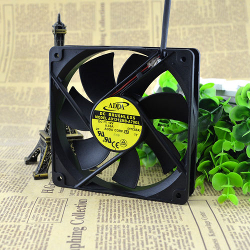 原装 协喜 /ADDA 12025 12V 0.33A 2线 机箱风扇 AD1212MB-A70GL