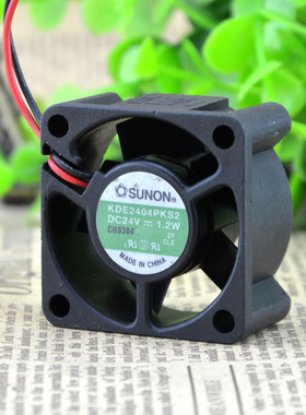 原装 建准SUNON KDE2404PKS2 24V 1.2W 4CM 4020 2线 散热风扇