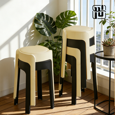 塑料凳子家用结实耐用加厚可叠放