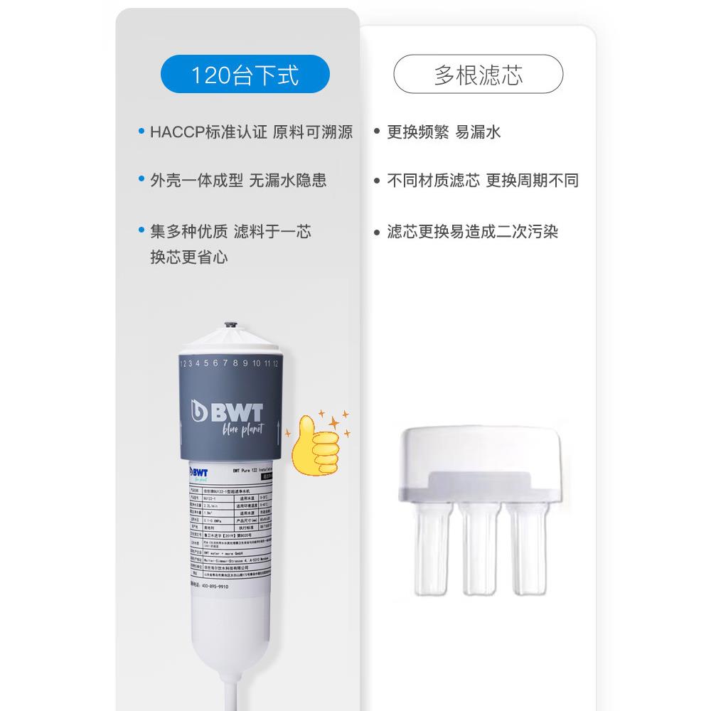 德国BBU122-1WT净器原装进口水机水水家用厨净房自来过滤器直饮水
