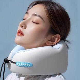 记忆棉u型枕旅行护颈枕飞机睡觉枕头脖子靠枕便携u形枕脖套颈托CL