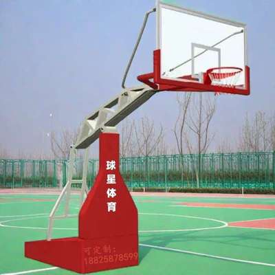 株洲篮球架标准五家渠乌苏球星篮球架标准型户外室内篮球架厂家
