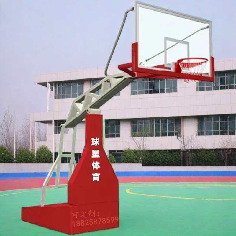 阿勒泰篮球架伊宁球星篮球架塔城地埋式移动式桂林标准篮球架