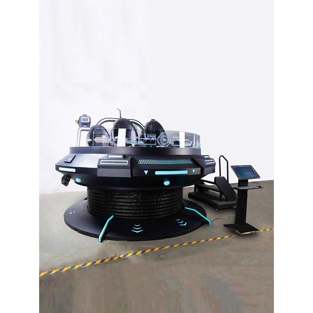 布努托vr体验馆游乐设备大型宇宙飞碟体感互动游戏机商用娱乐座椅
