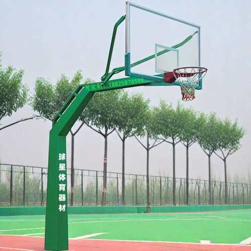 球星篮球架衢州篮球架标准型舟山张掖移动地埋室内户外标准篮球架