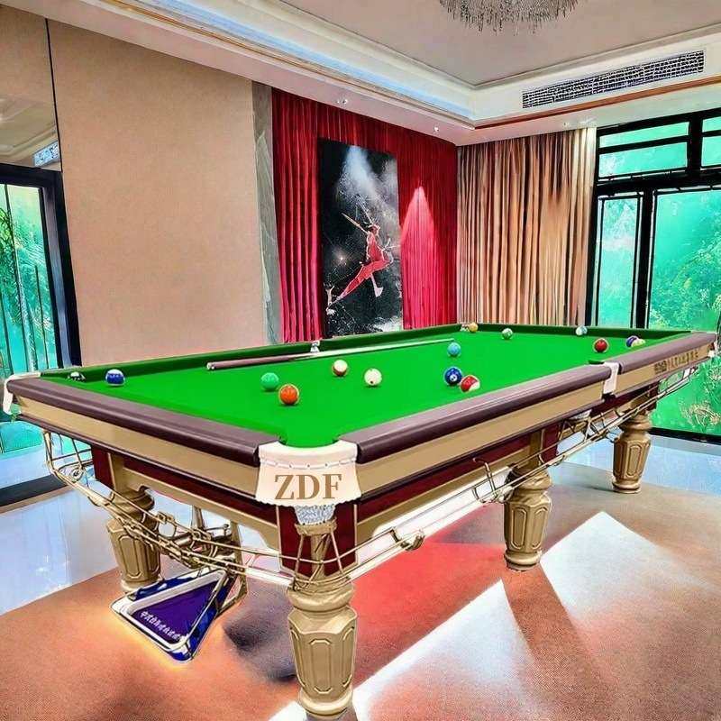 中山台球桌价格桌球厅球房台球室湛江桌球台ZDF肇庆桌球台