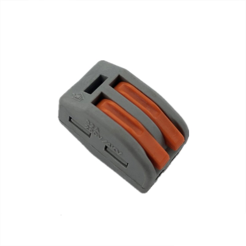 PCT-212一进一出电线连接器快速接头接线端子软硬线并线神器100只