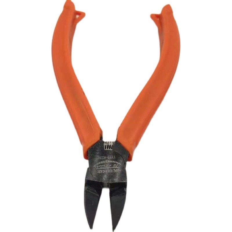 天易飞达工具6寸水口钳剪钳斜口钳偏口小钳子斜嘴工业级剪线钳