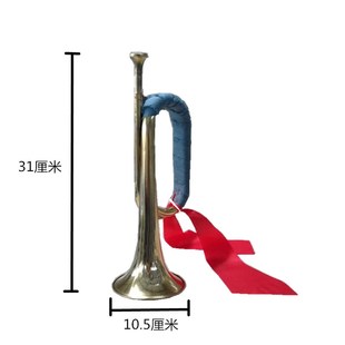 演出道具冲锋号做旧大步号干粮袋舞台表演八路军红军盒子枪红缨枪